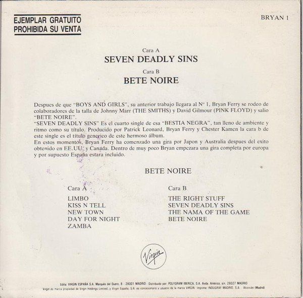 Seven Deadly Sins
