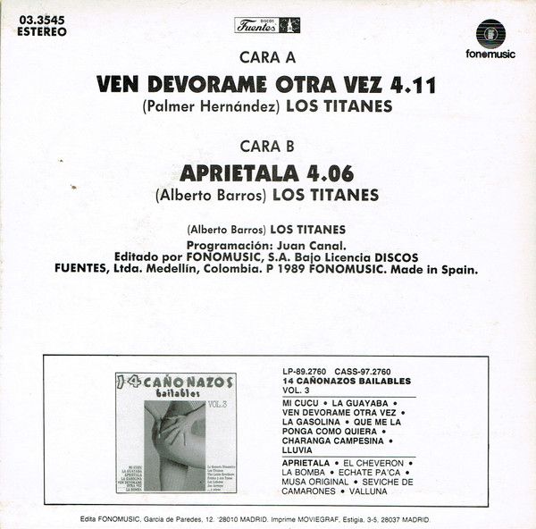 14 Cañonazos Bailables