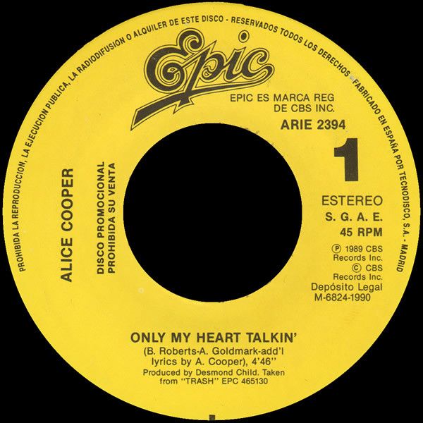 Only My Heart Talkin'