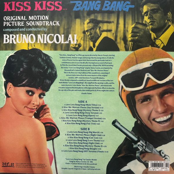 Kiss Kiss Bang Bang (Original Motion Picture Soundtrack)