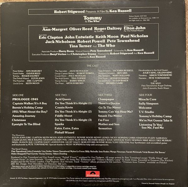 Tommy (Original Soundtrack Recording)