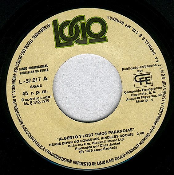 Heads Down No Nonsense Mindless Boogie / Thank You
