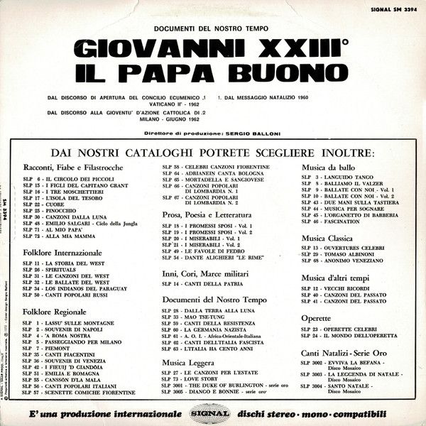 Il Papa Buono