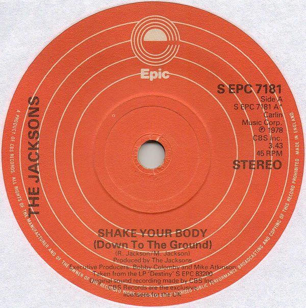 Shake Your Body (Down To The Ground)