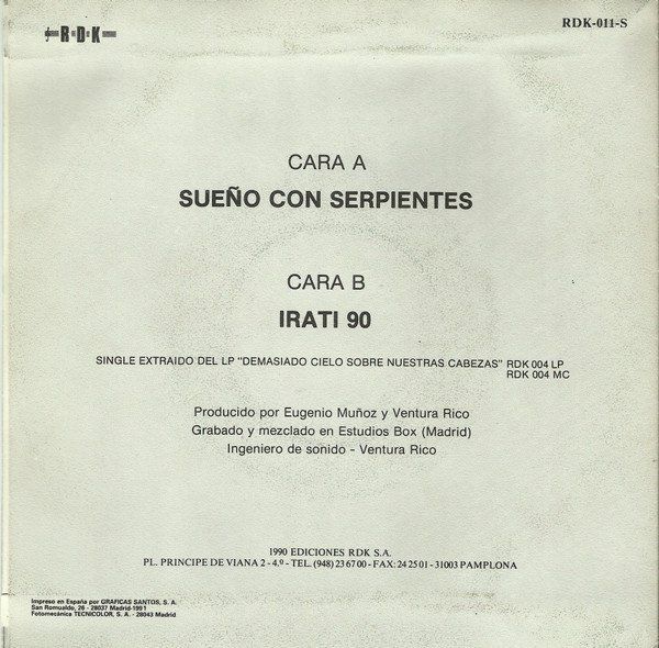 Sueño Con Serpientes