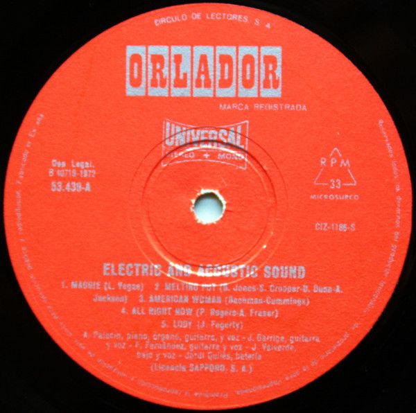 Electric And Acoustic Sound