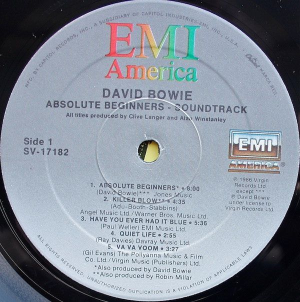 Absolute Beginners - The Musical (Songs From The Original Motion Picture)