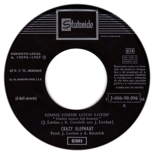 Gimme Gimme Good Lovin' / Dark Part Of My Mind