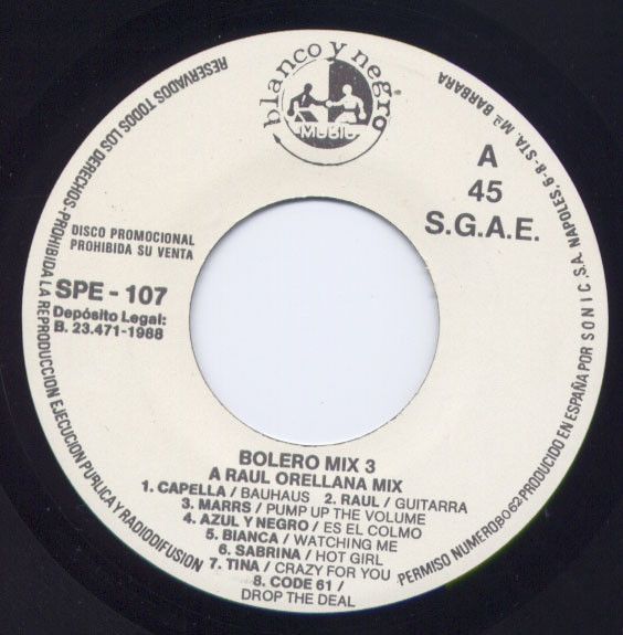 Bolero Mix 3