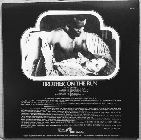 93cb85b5fa9a0cde0a8a39d334d1bd92710edf8d_0_0.jpeg Brother On The Run (The Original Soundtrack From The Motion Picture)