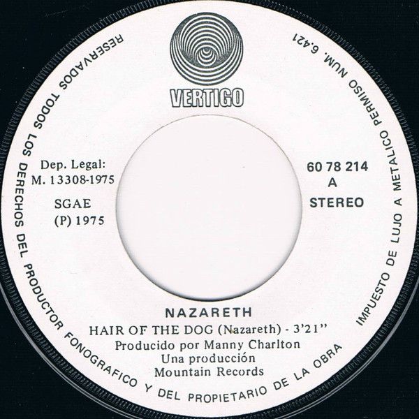 Hair Of The Dog / Miss Misery