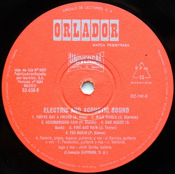 Electric And Acoustic Sound