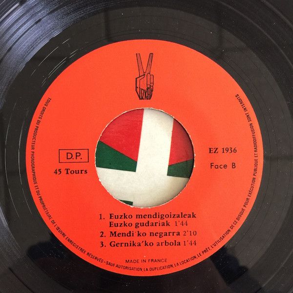 Abertzaleen Euzkadi Abestaldia (1936 1976 Euzkadi´ko Jaularitza)