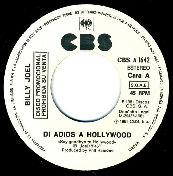 Di Adios A Hollywood