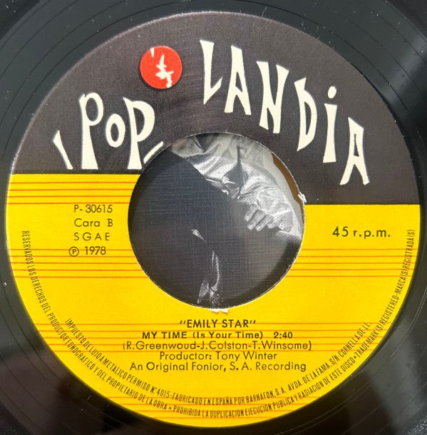 Dance Of Love / My Time (Is Your Time)