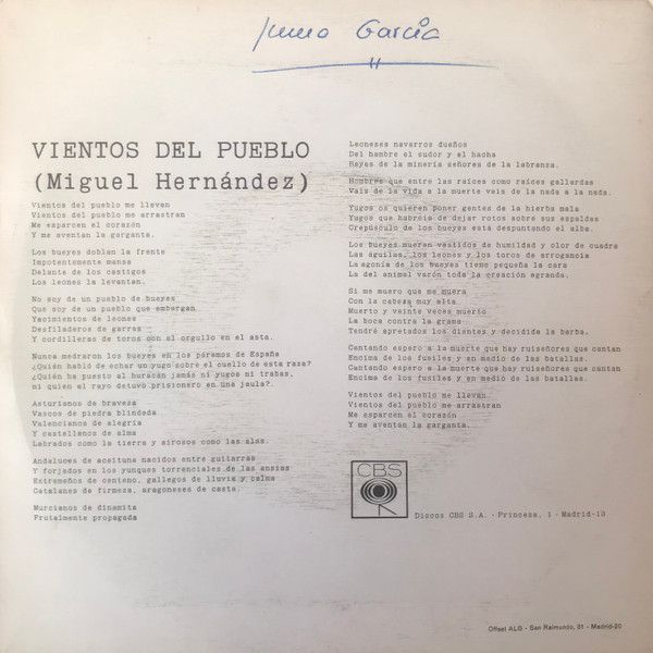 Vientos Del Pueblo