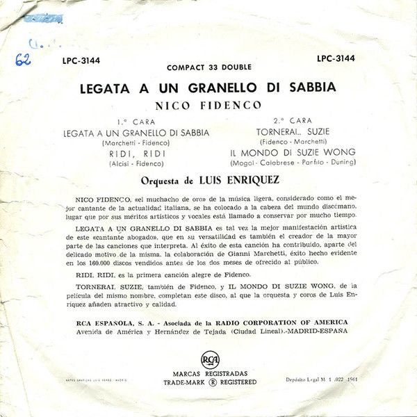 Legata A Un Granello Di Sabbia