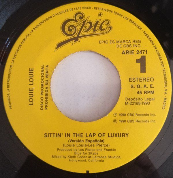 Sittin' In The Lap Of Luxury (Version Española)