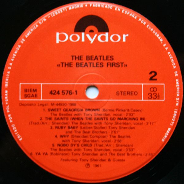 The Beatles' First