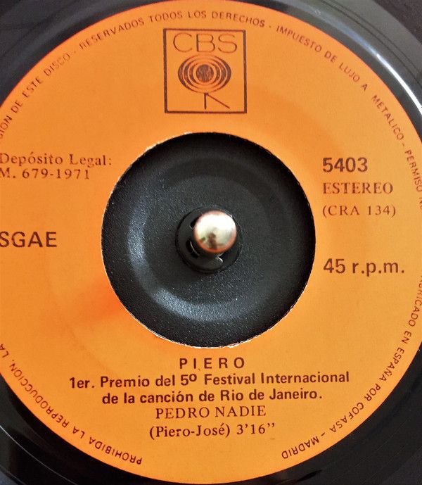 Pedro Nadie / Mi Viejo