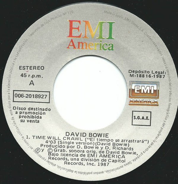Time Will Crawl (Single Version)