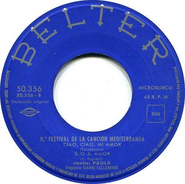 2º Festival De La Canción Mediterránea