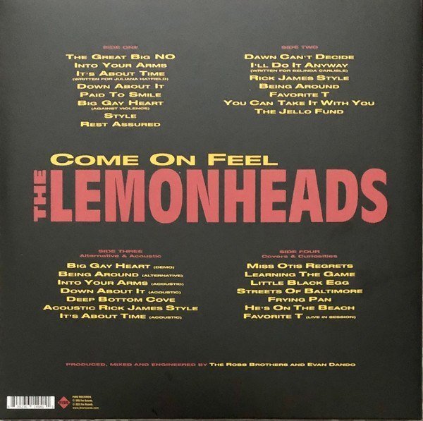 69260e3637139e92db2964da749f52e611ef042a_0_0.jpeg Come On Feel The Lemonheads