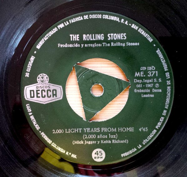 2,000 Light Years From Home / She's A Rainbow