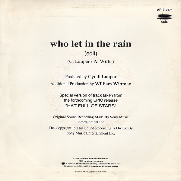 Who Let In The Rain