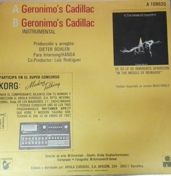 Geronimo's Cadillac