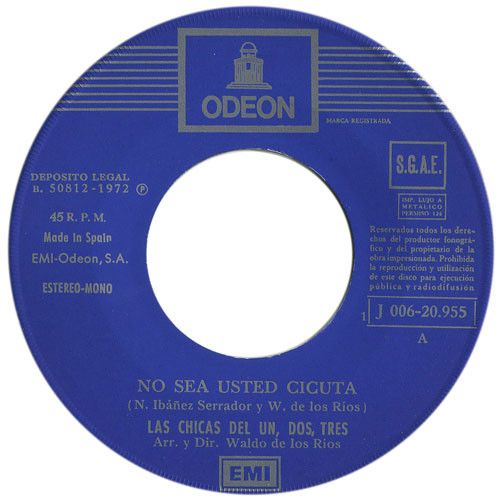 No Sea Usted Cicuta / Un, Dos, Tres... Responda Otra Vez