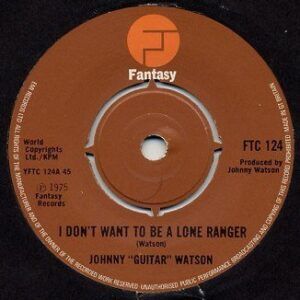 I Don't Want To Be A Lone Ranger