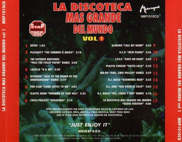 La Discoteca Mas Grande Del Mundo Vol. 1