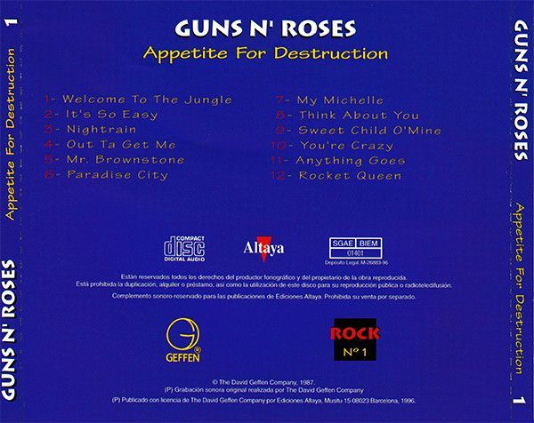 Appetite For Destruction