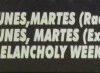 Lunes, Martes