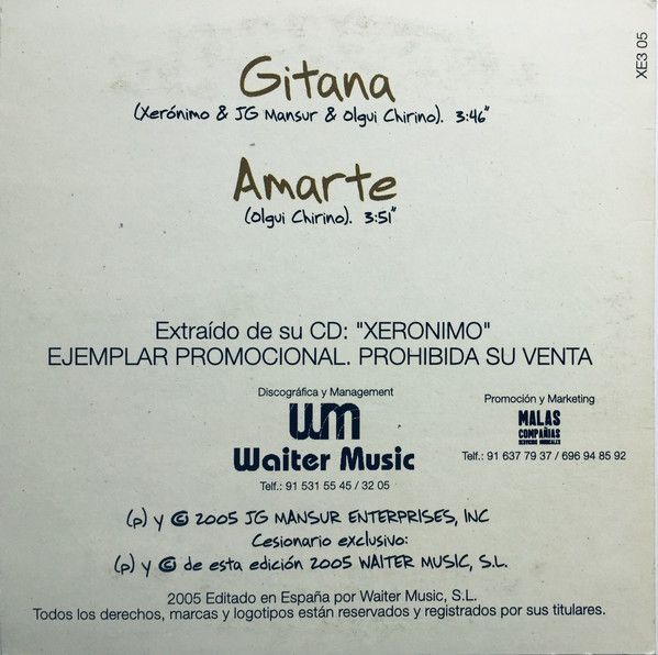 Gitana / Amarte