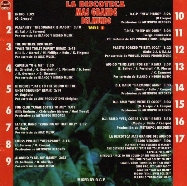 La Discoteca Mas Grande Del Mundo Vol. 1