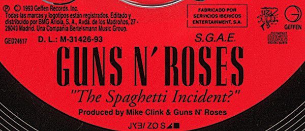 "The Spaghetti Incident?"