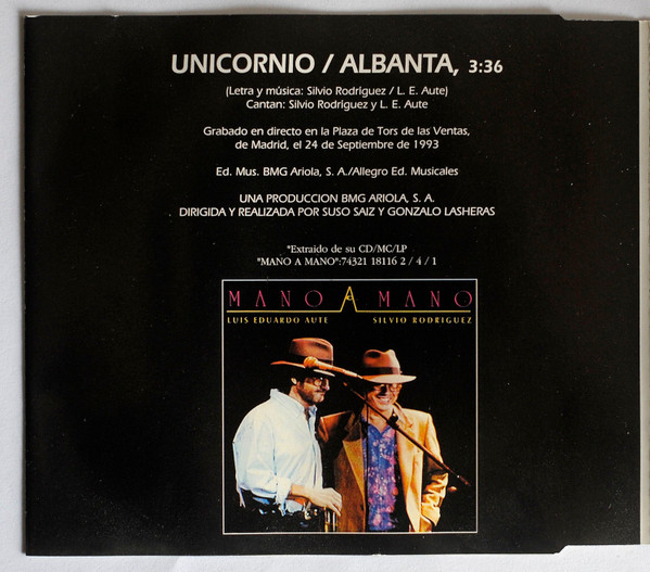 Mano A Mano: Unicornio · Albanta