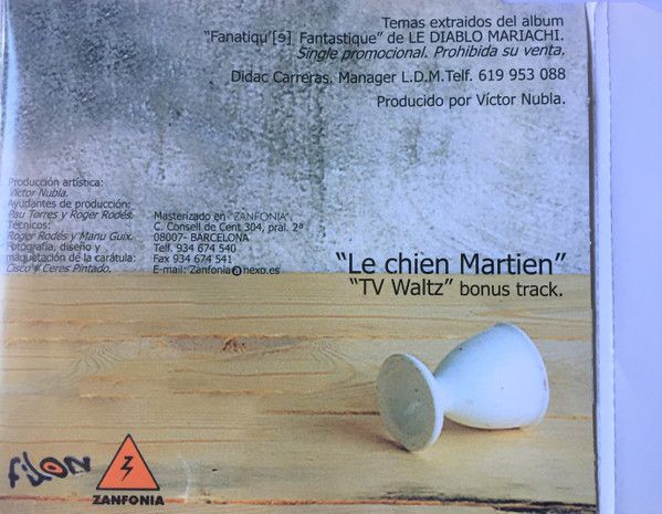 Le Chien Martien / TV Waltz Bonus Track
