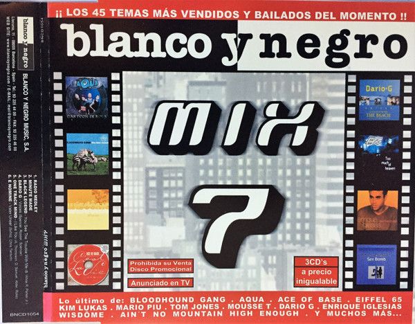 Blanco Y Negro Mix 7