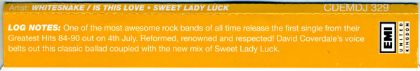 1a5cb6225781e769a92d5565c3d31a5536031556_0_0.jpeg Is This Love / Sweet Lady Luck