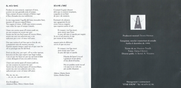 Al Meu Amic ● Sentir L'Aire