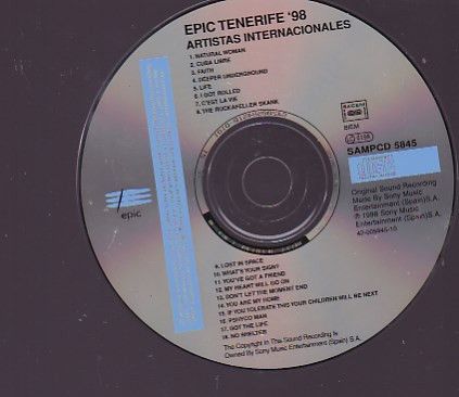 Epic Tenerife '98 - Artistas Internacionales