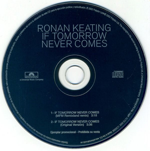 If Tomorrow Never Comes