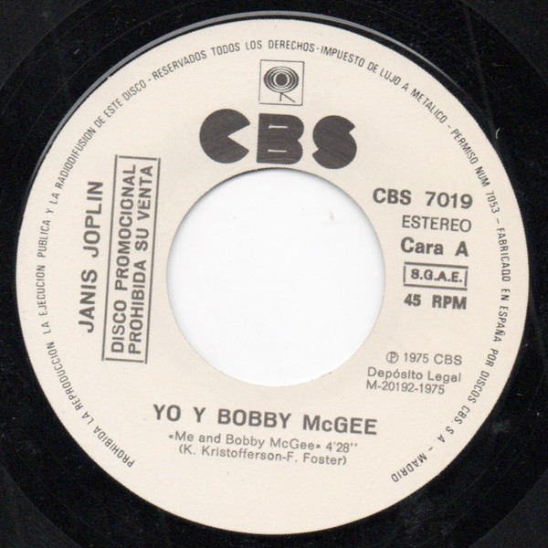 Yo Y Bobbie McGee / Media Luna