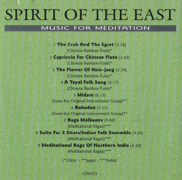 Spirit Of The East - Music For Meditation