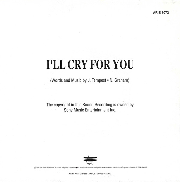 I'll Cry For You