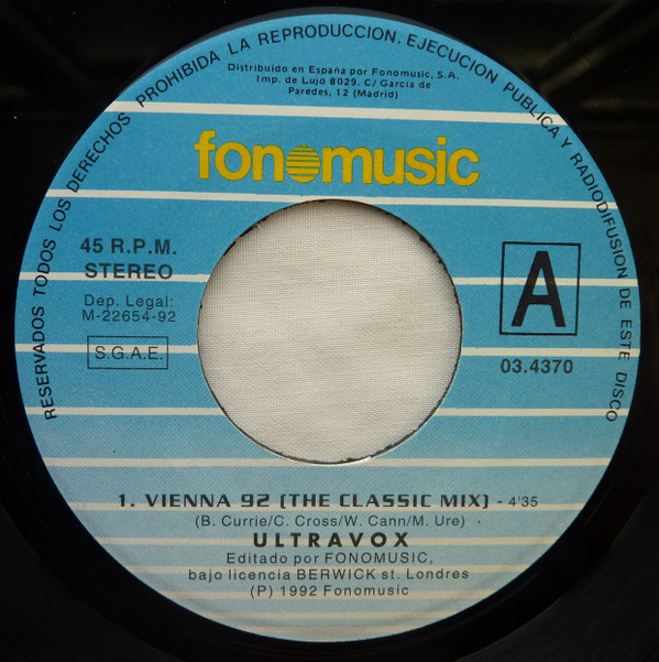 Vienna 92 - The Classic Mix