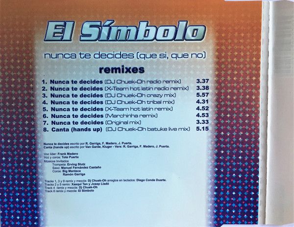 Nunca Te Decides (Que Si, Que No) (Remixes)